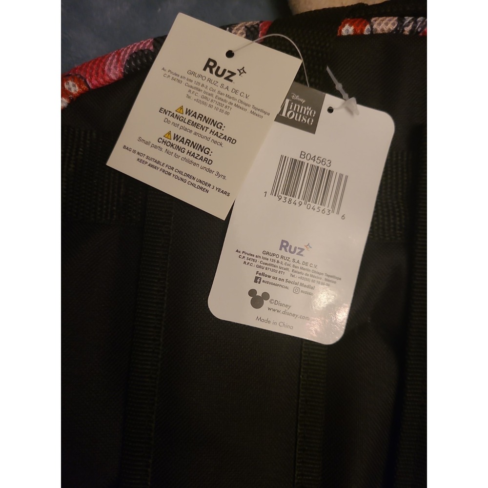 New With Tags Ruz Basic Minnie Mouse Backpack - Picture 5 of 5